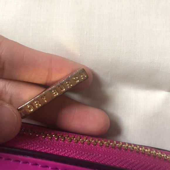 Pink Patent Leather Tory Burch Wallet OBO - Picture 4 of 6